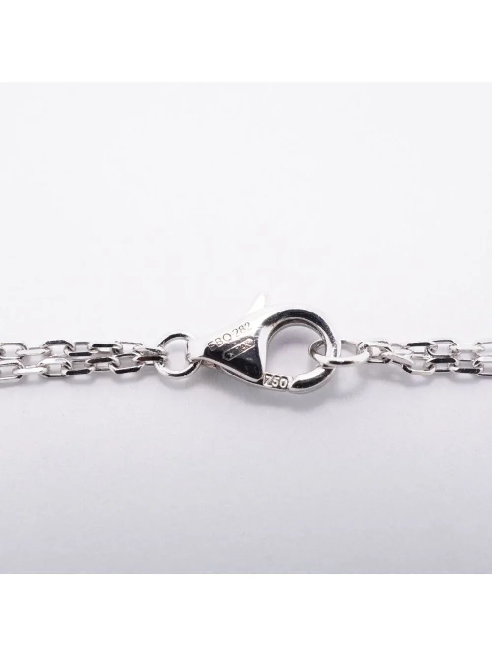 Cartier Necklace Love Circle White Gold Diamond